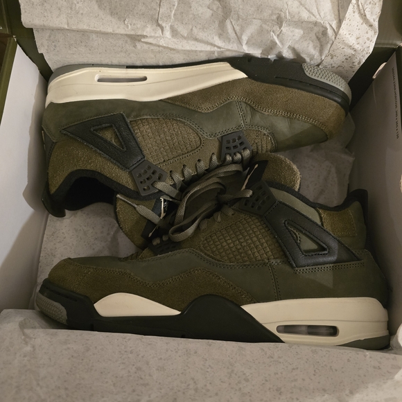 Jordan Other - Jordan 4 Retro SE Craft Olive